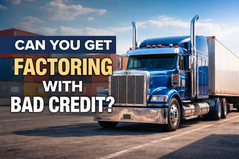 Can You Get Factoring with Bad Credit?