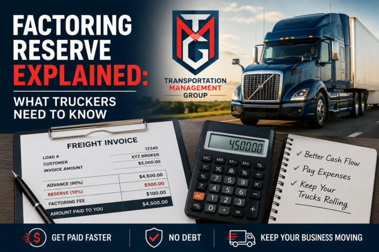 Factoring Reserve Explained: What Truckers Need To Know