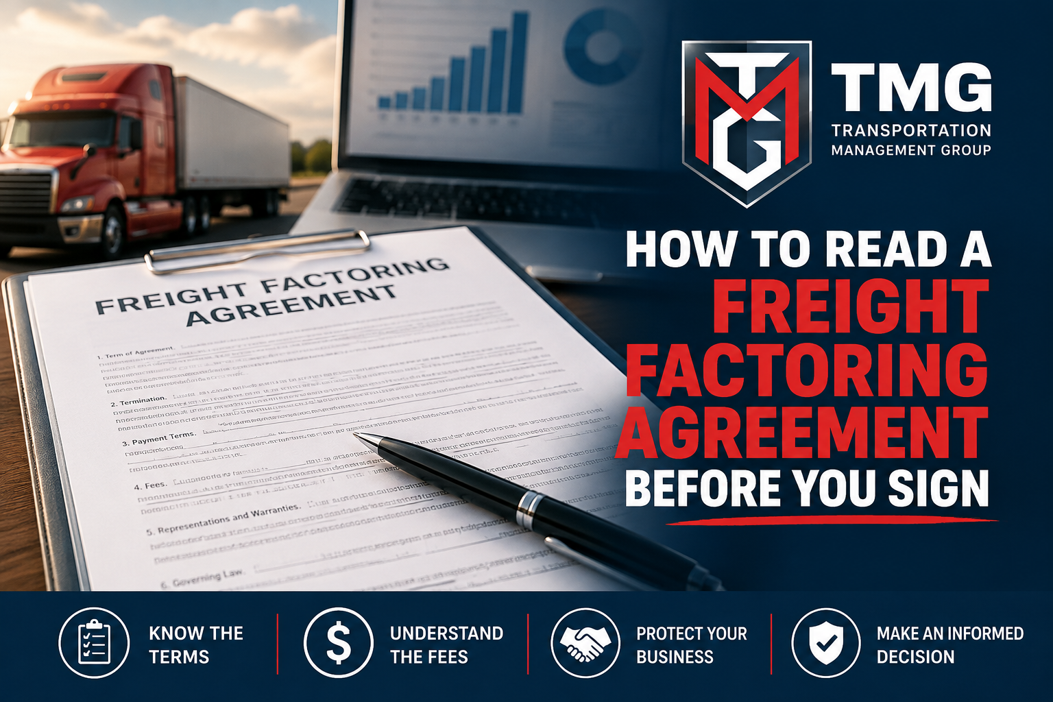 How to Read a Freight Factoring Agreement Before you Sign